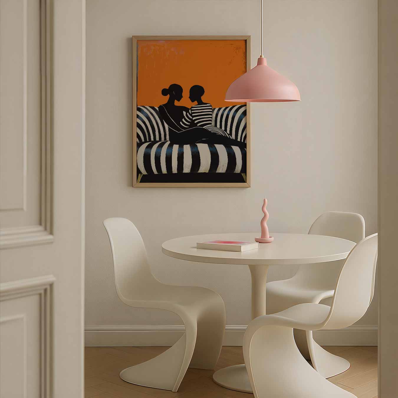 Stijlvolle Silhouetten Poster
