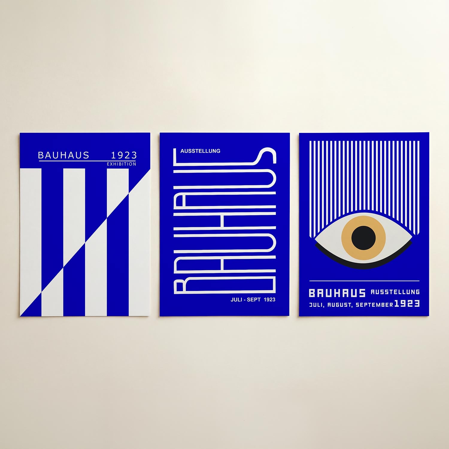 Kleur en lijnenspel Posterset