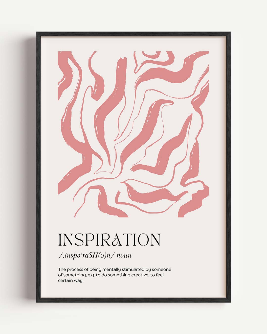 Inspirerende Abstracte Poster