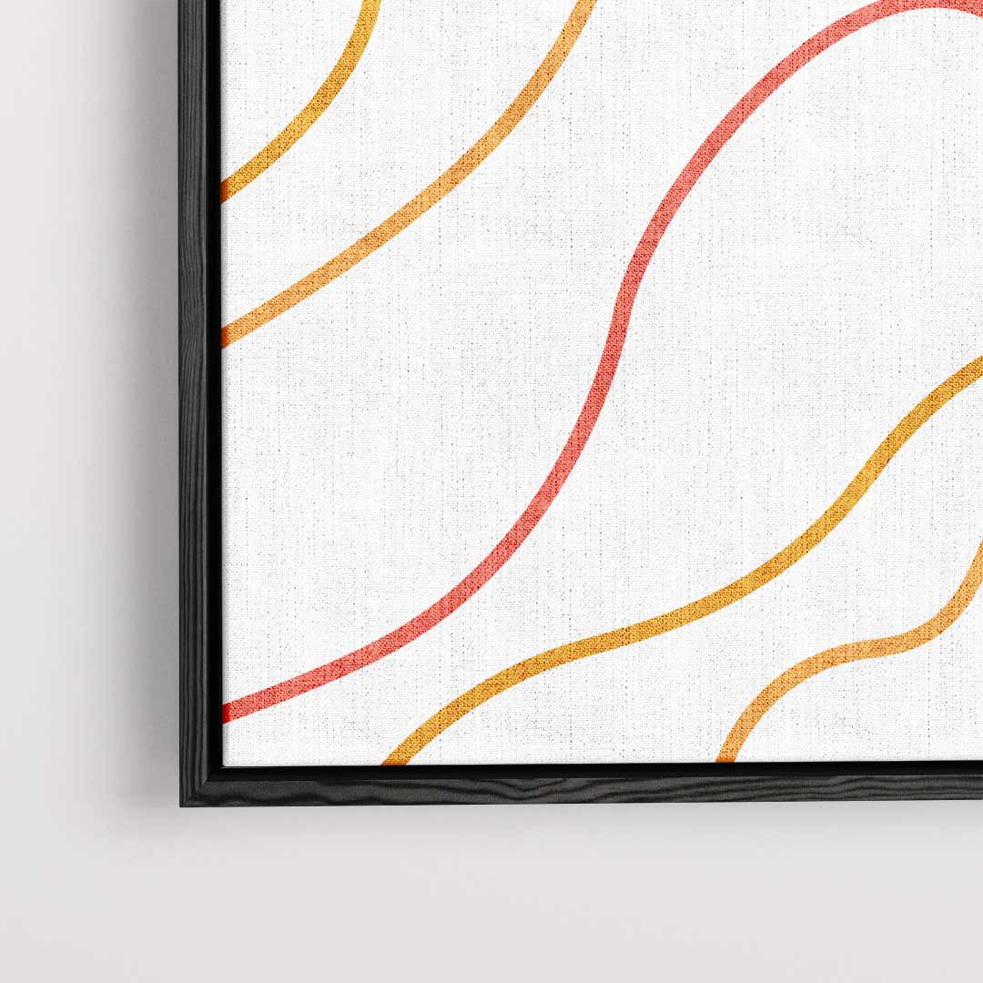 Vloeiende Kleuren Chaos Kunstwerk-canvas-dibond-plexiglas-wanddecoratie-WallArtistic