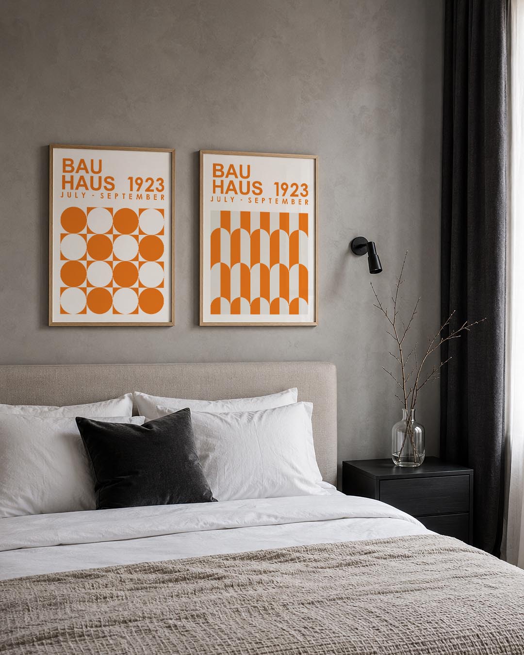Cirkelpatroon en tekst Posterset