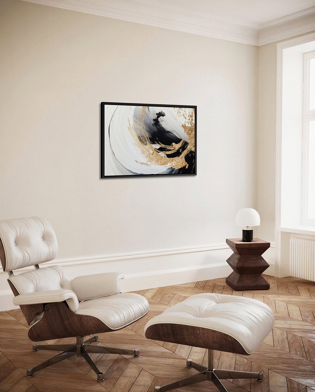 Penseelstreken Kunstwerk
