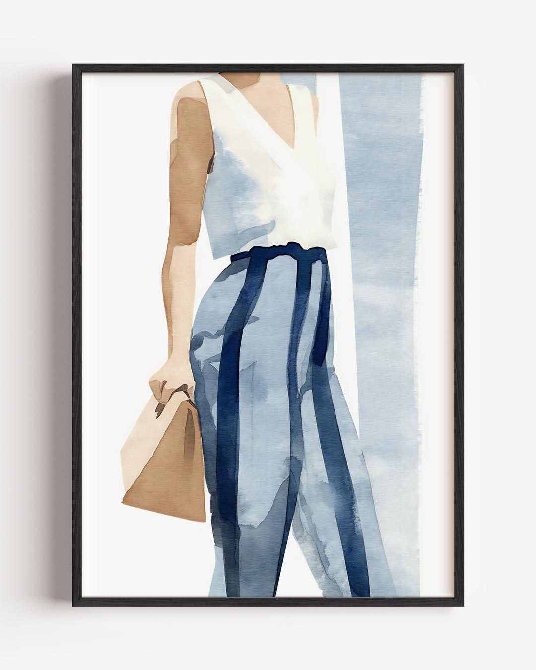 Elegante Mode Illustratie Poster-WallArtistic