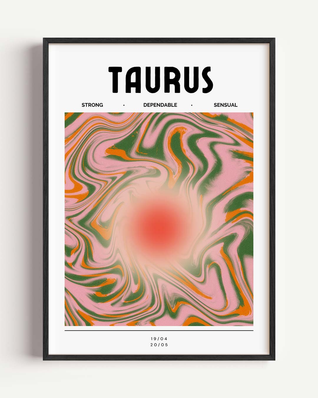 Taurus Abstracte Poster