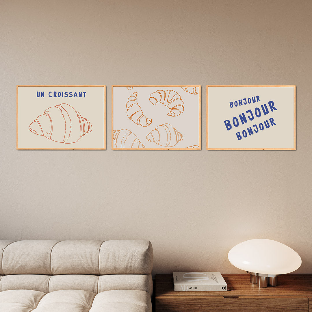 Lijnen en eenvoud Posterset
