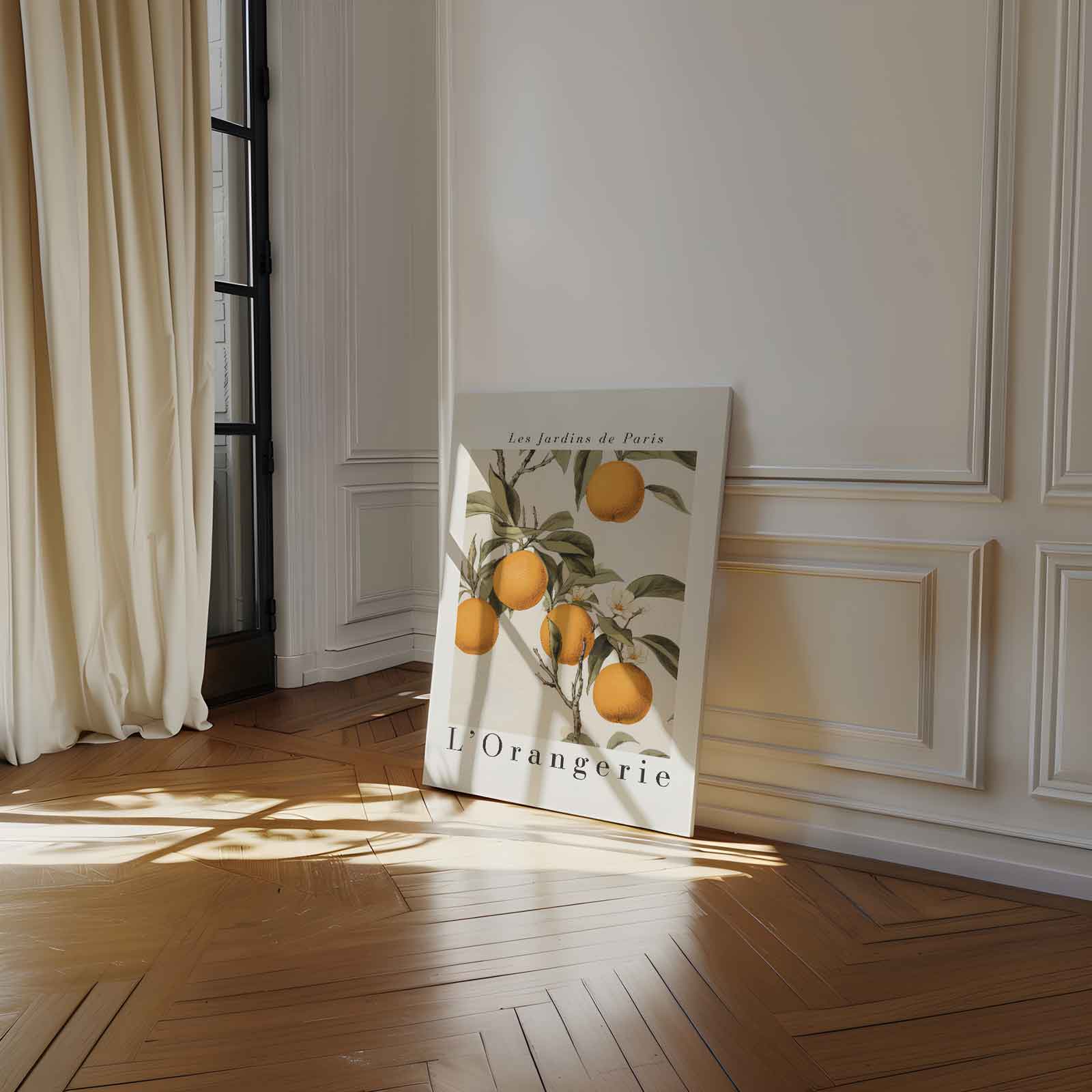 Les Jardins de Paris L'Orangerie Kunstwerk-canvas-dibond-plexiglas-wanddecoratie-WallArtistic