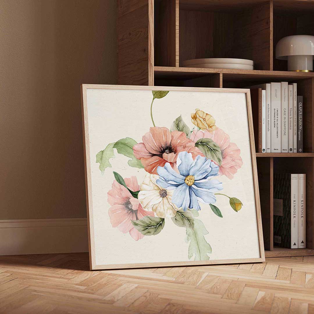 Bloemenboeket Poster
