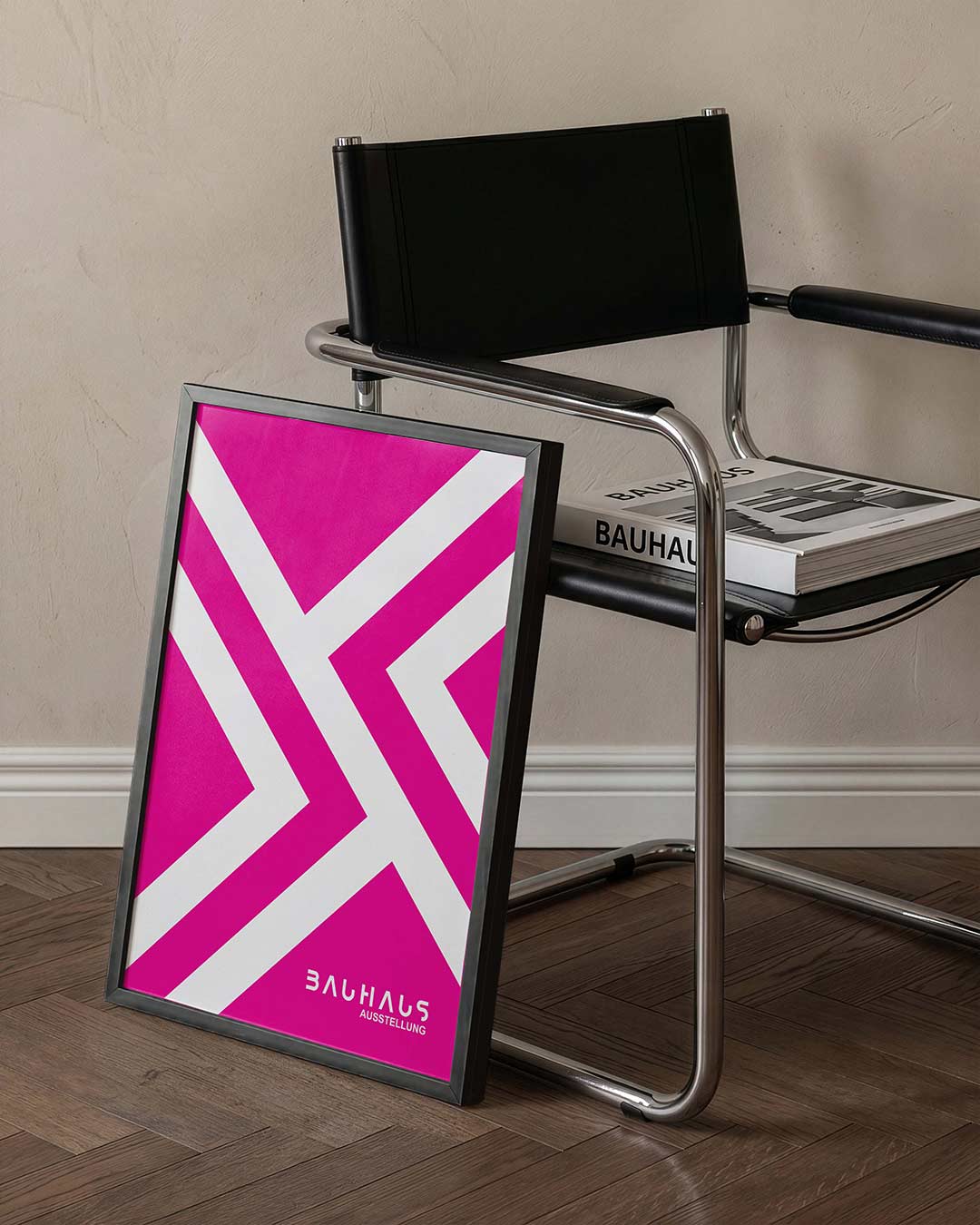 Lijnen en kleurvlakken Poster