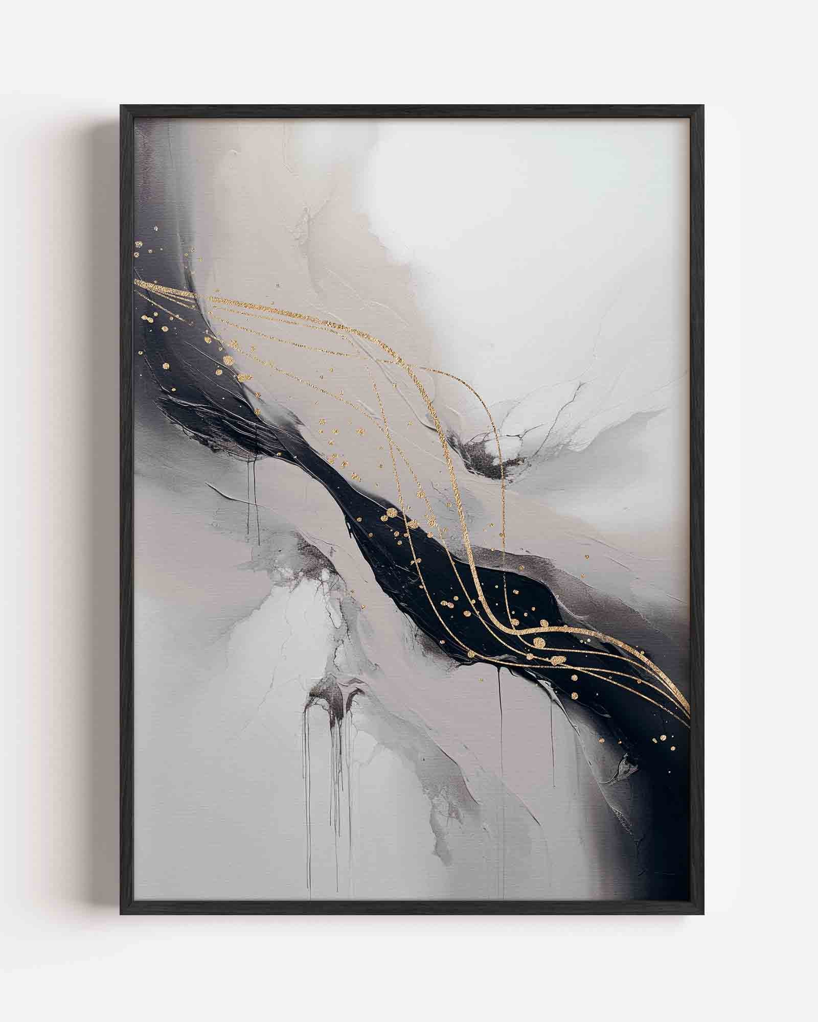 Abstracte lijnen Poster