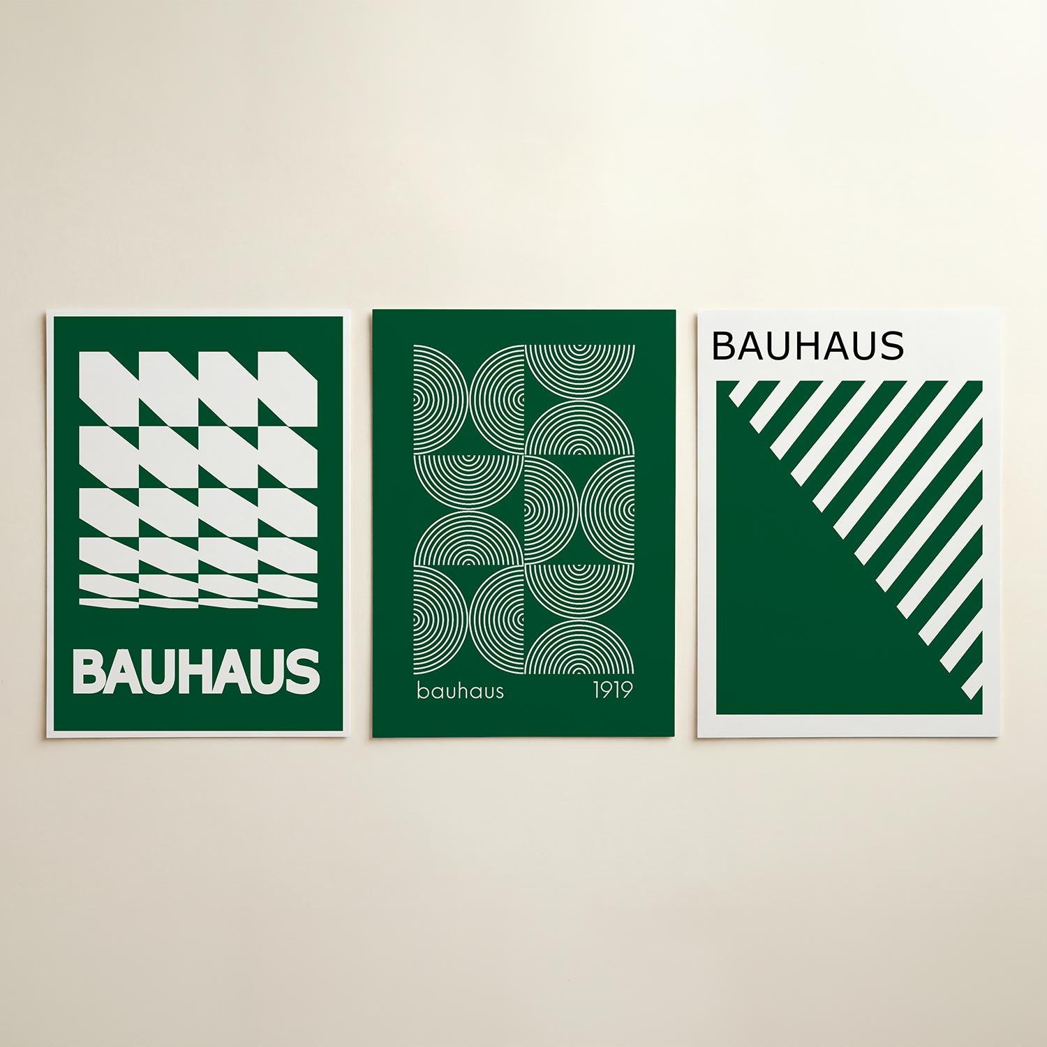 Vormen en vlakken Posterset