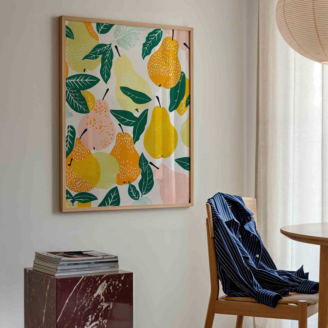 Peren en bladeren Poster
