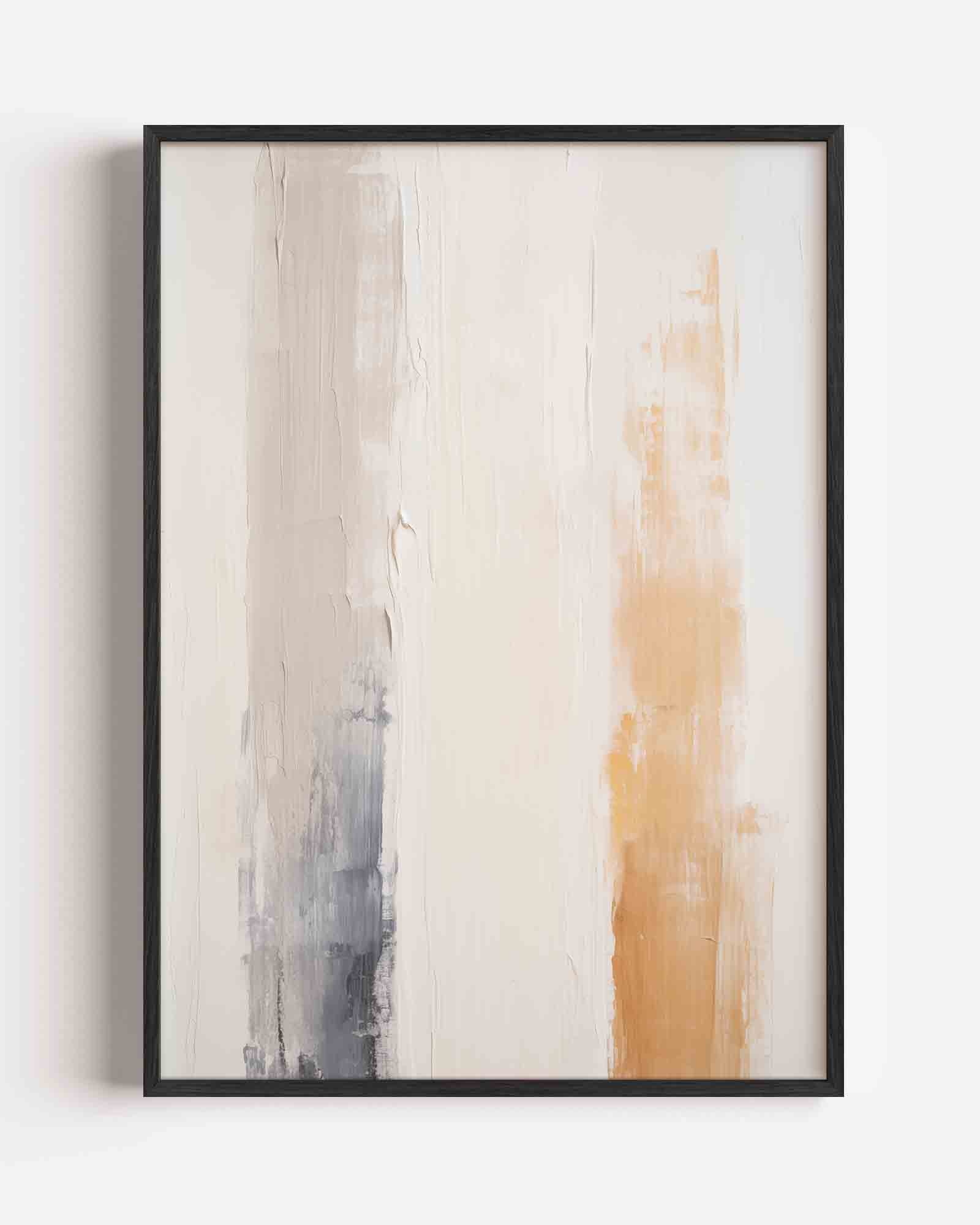 Abstracte verticale strepen Poster