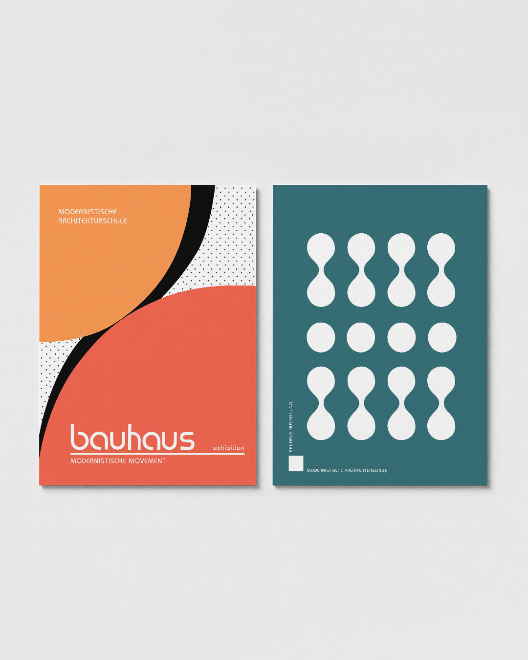 Vorm en kleurenspel Posterset