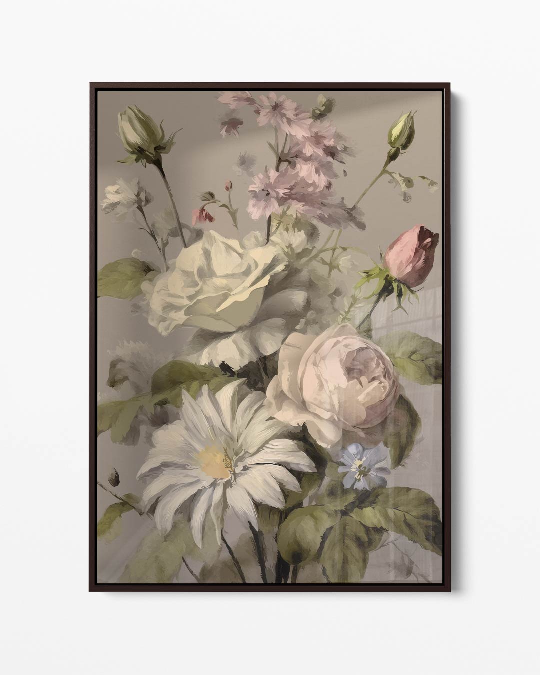 Bloemenpracht Schilderij Kunstwerk-canvas-dibond-plexiglas-wanddecoratie-WallArtistic