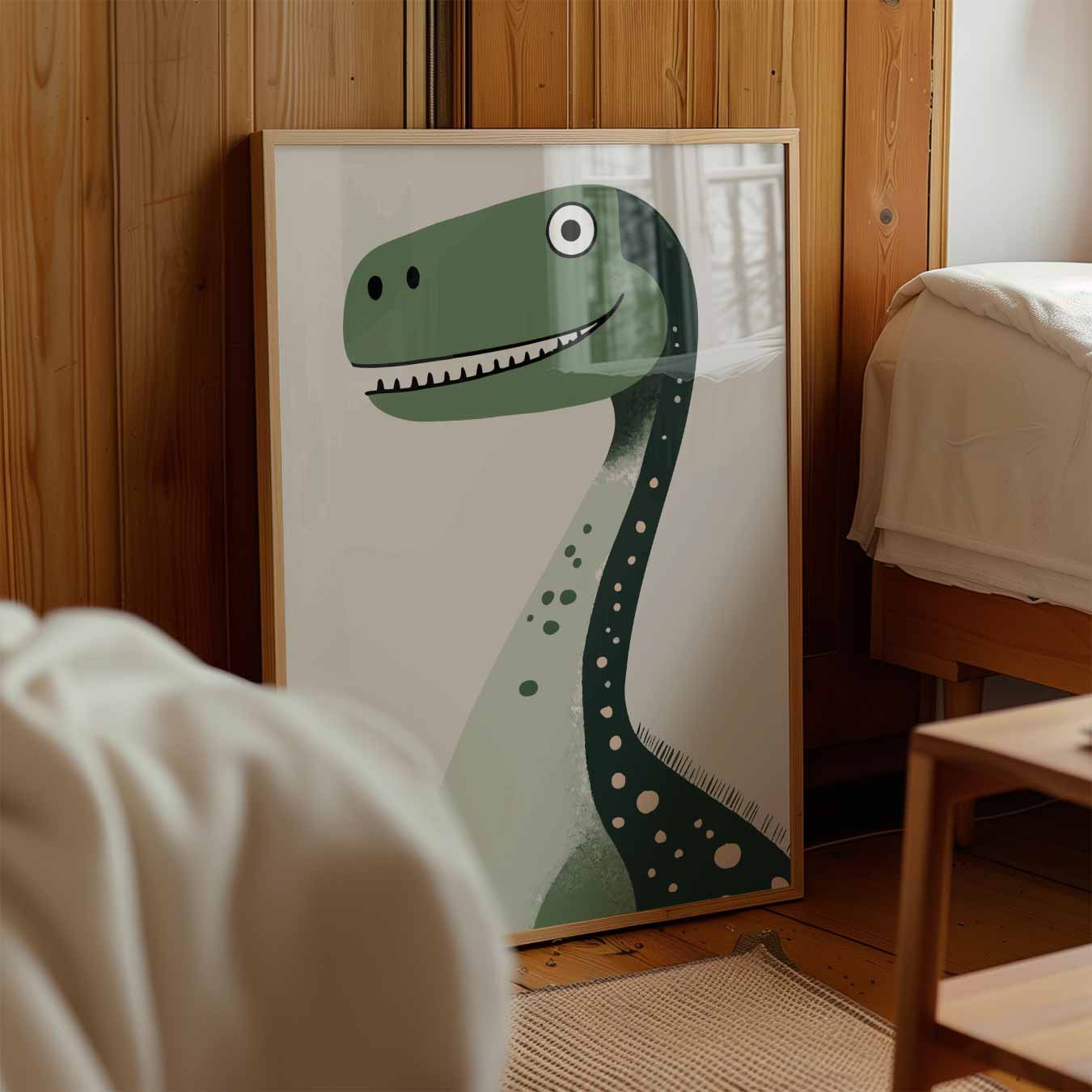 Humoristische Dino Poster