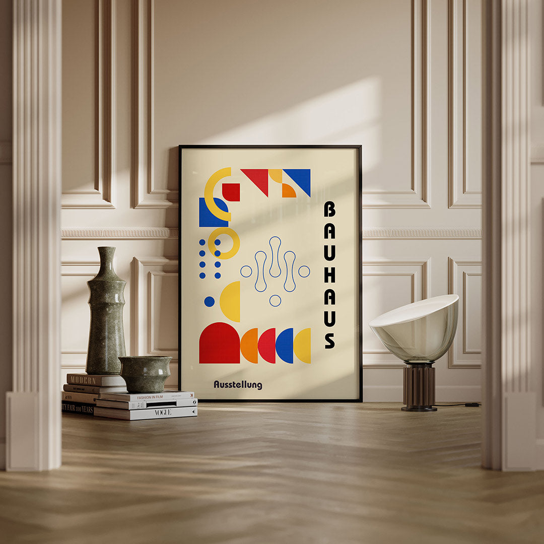 Vormen en vlakkenspel Poster
