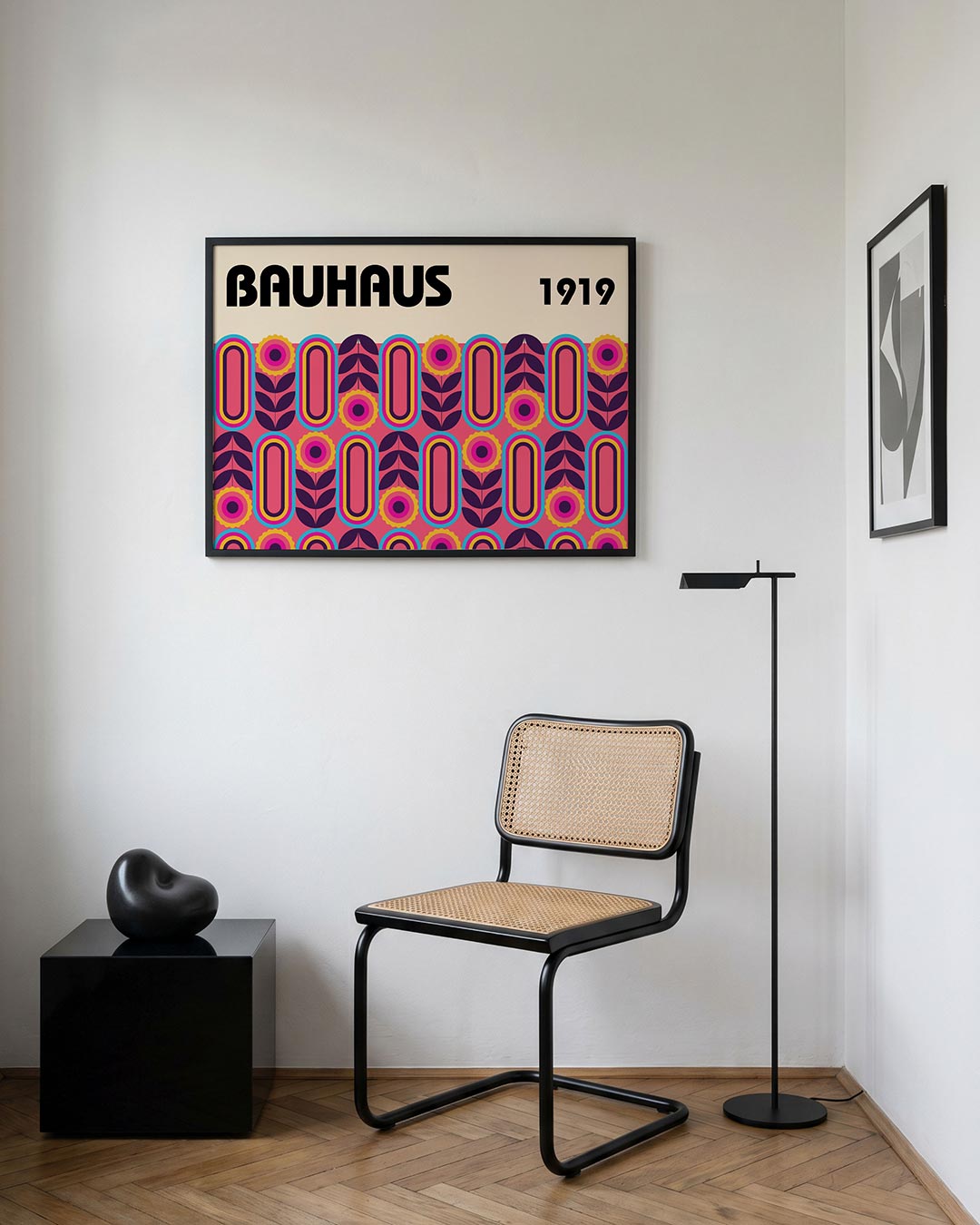 Vormritme en kleur Poster