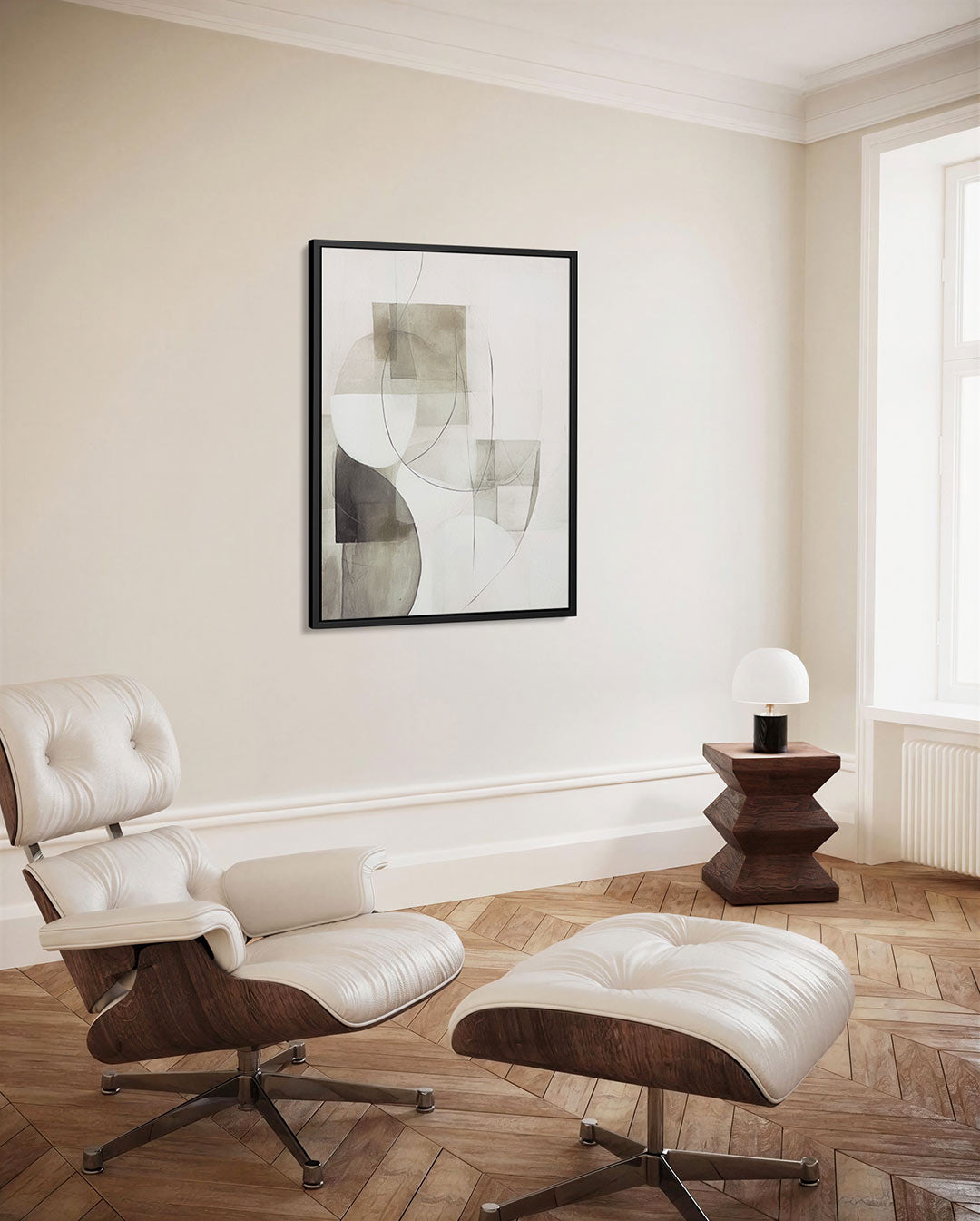 Geometrische vormen Kunstwerk