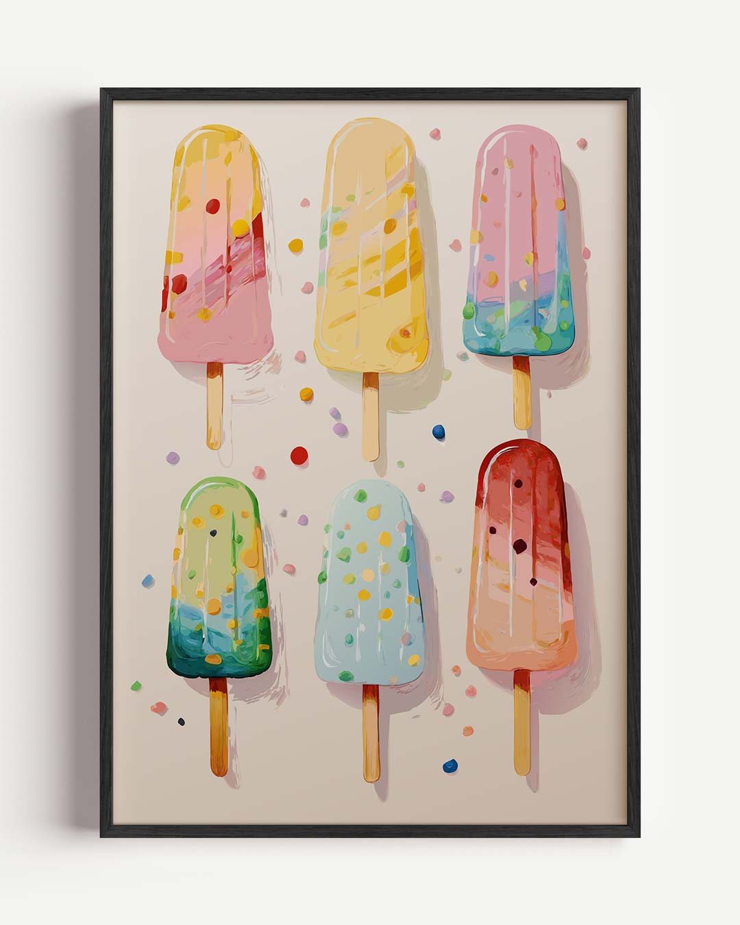Zomerse IJsjes Poster