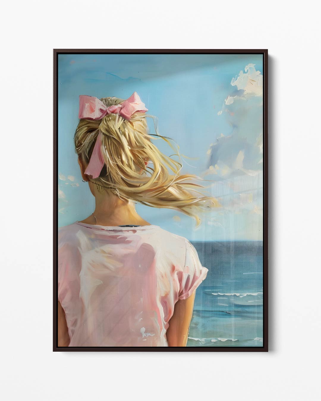 Dromerige Zomerzee Kunstwerk-canvas-dibond-plexiglas-wanddecoratie-WallArtistic