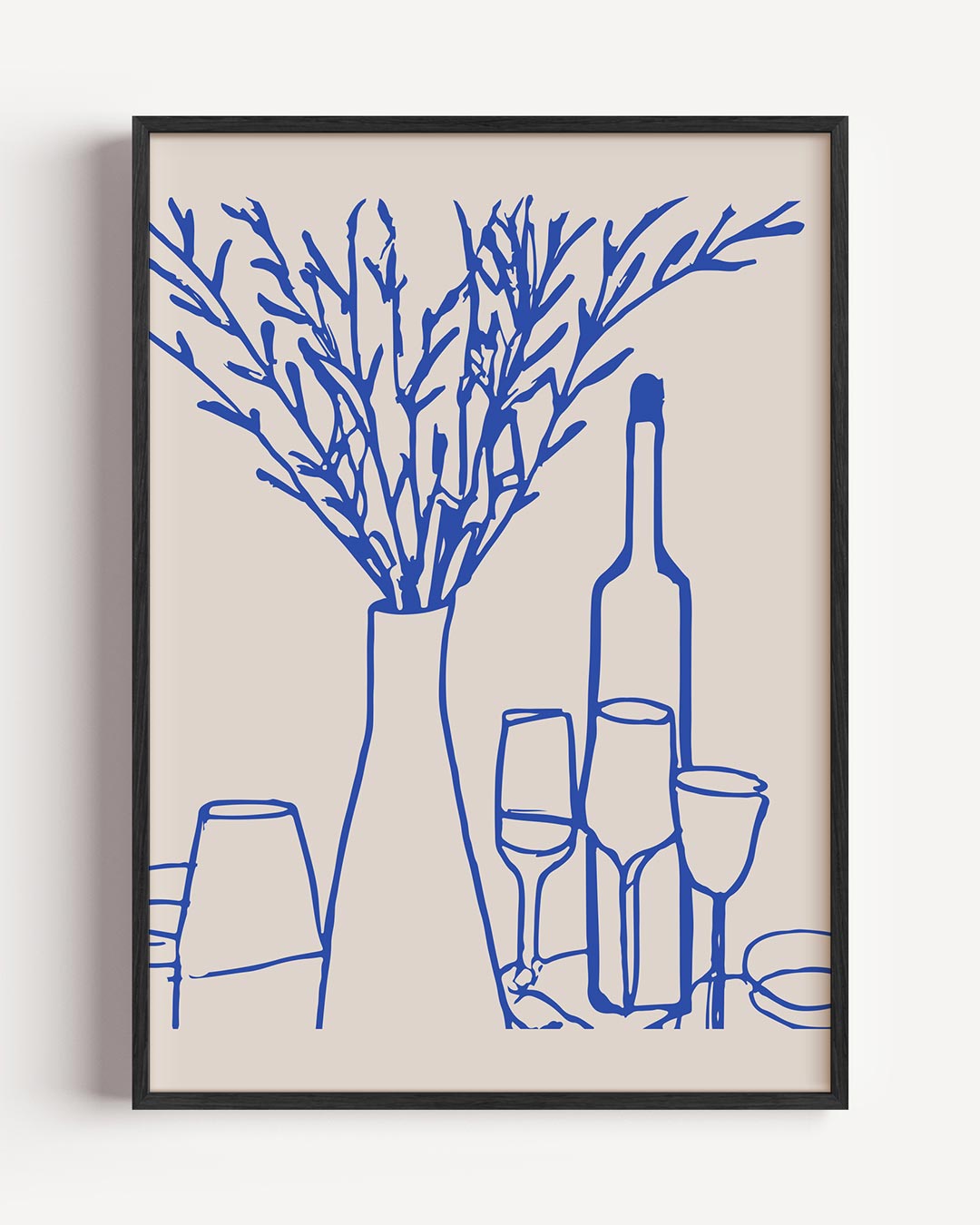 Ontbijtclub Sfeervolle Illustratie Poster-WallArtistic
