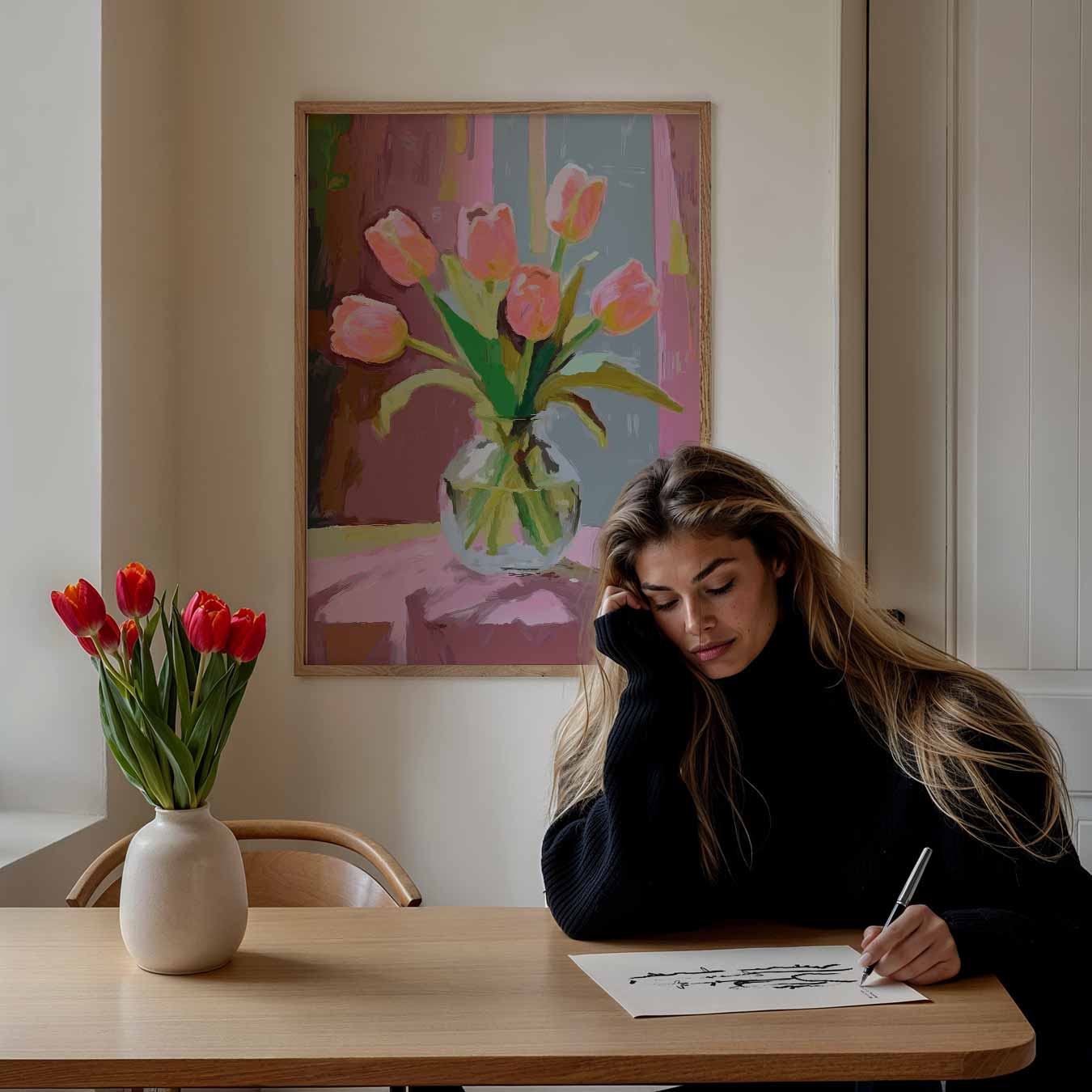Bloemenpracht Tulpen Poster
