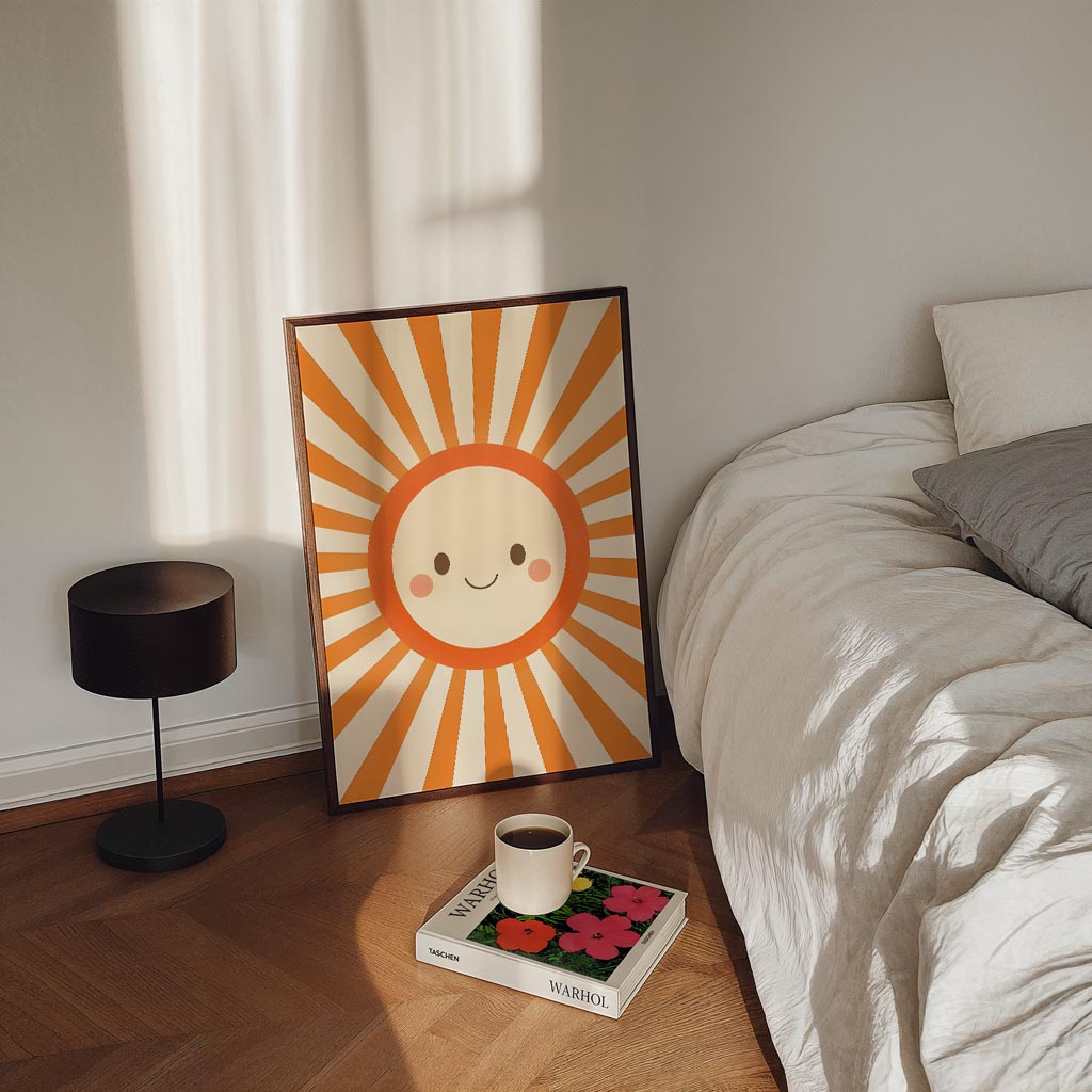 Blije Zonnestraal Poster
