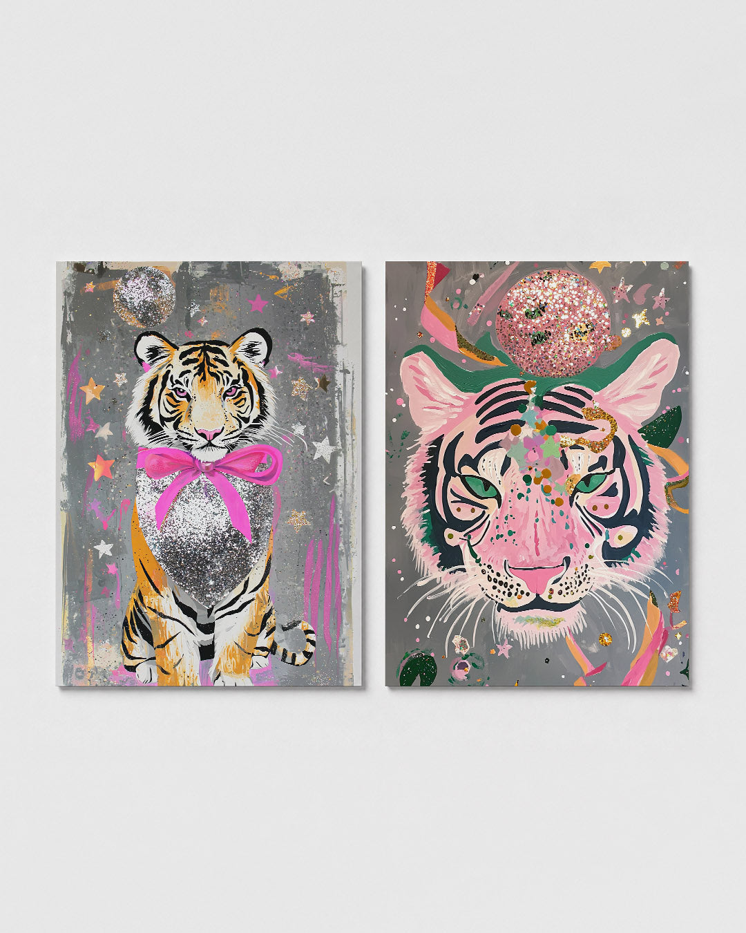 Tijger en sterren Posterset