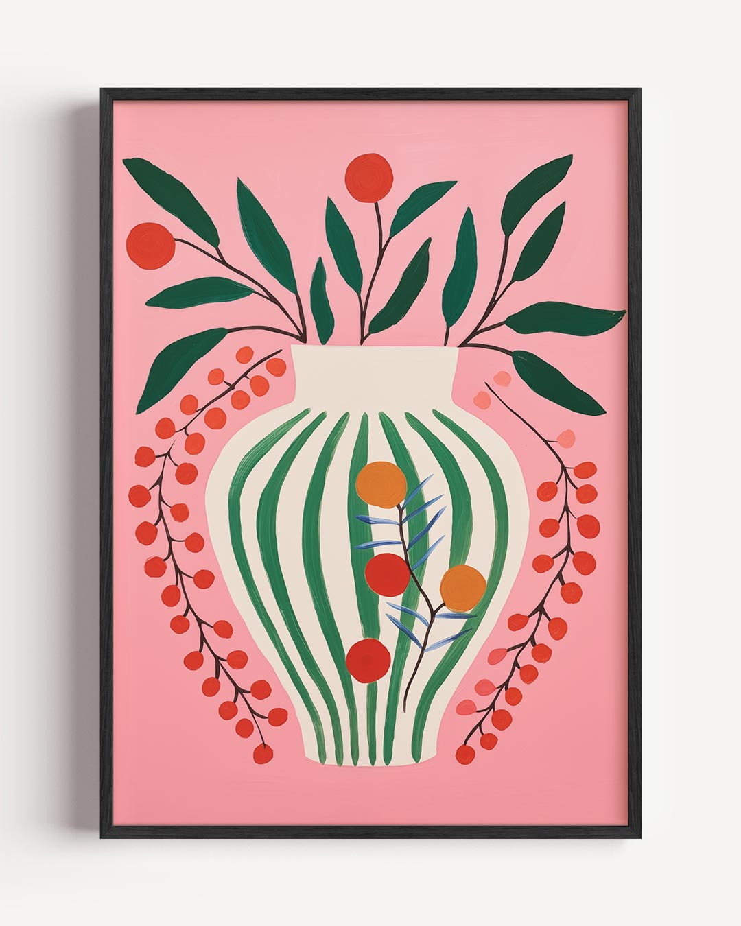Bloemenvaas Kunstposter-WallArtistic