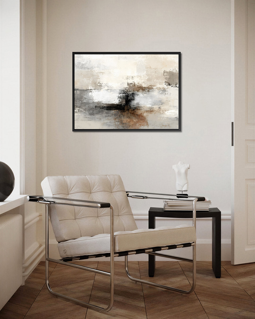 Rustige kleurencompositie Kunstwerk