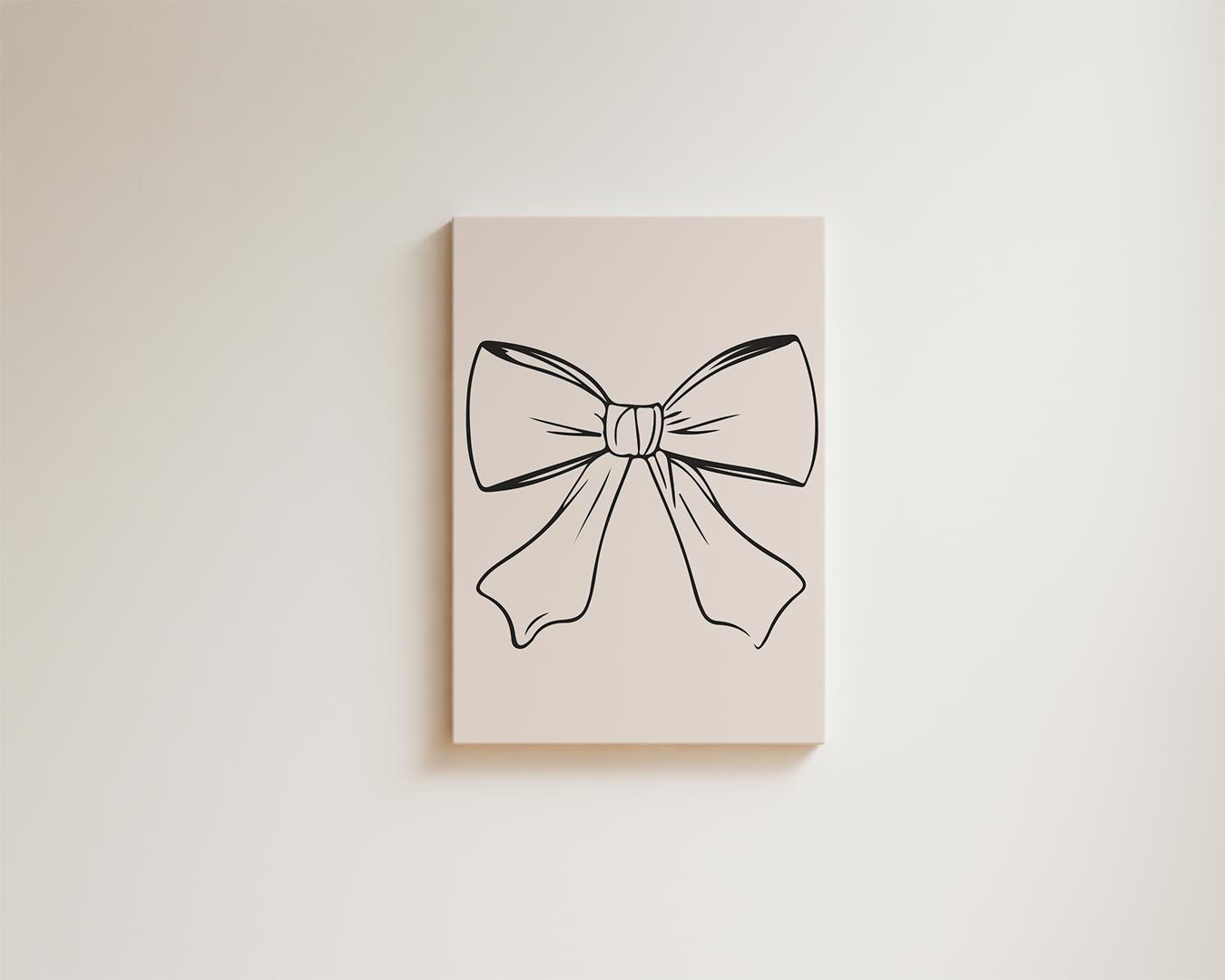 Zachte Strik Schets Kunstwerk-canvas-dibond-plexiglas-wanddecoratie-WallArtistic
