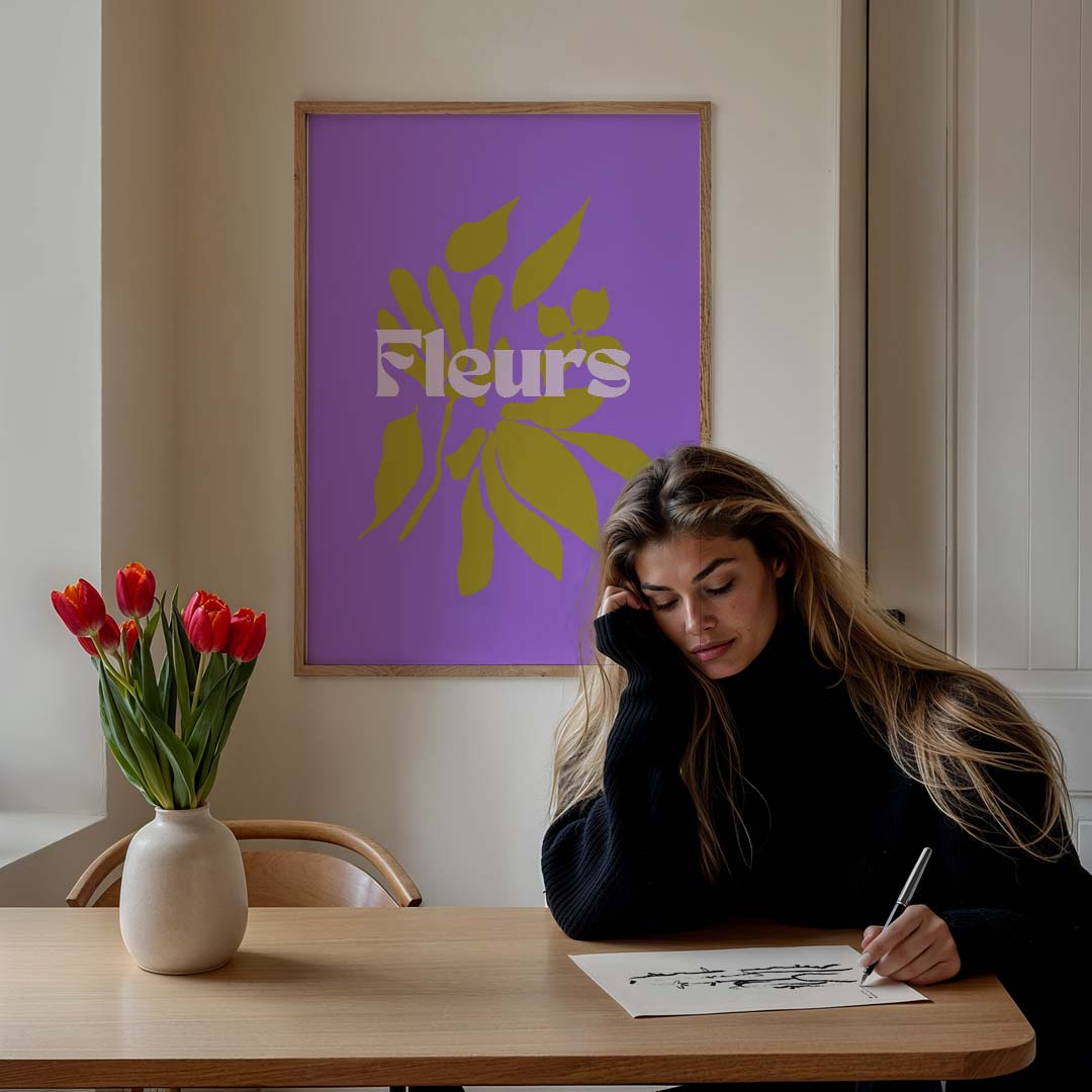 Fleurige Bloemenpracht Poster-WallArtistic