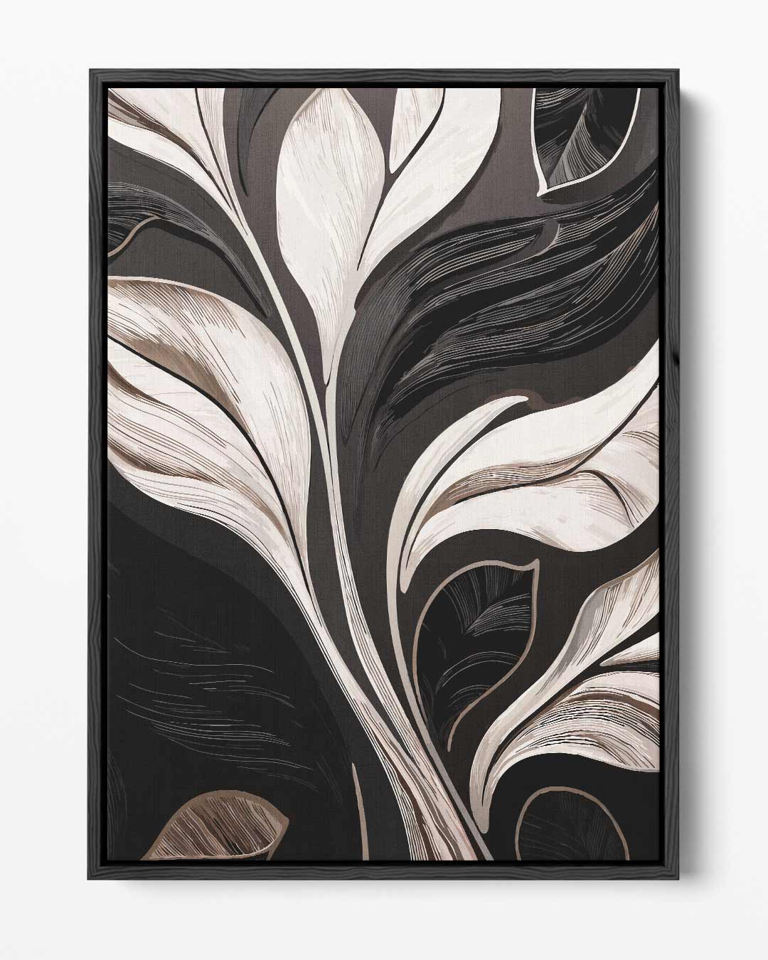 Elegant Botanisch Kunstwerk Kunstwerk-canvas-dibond-plexiglas-wanddecoratie-WallArtistic