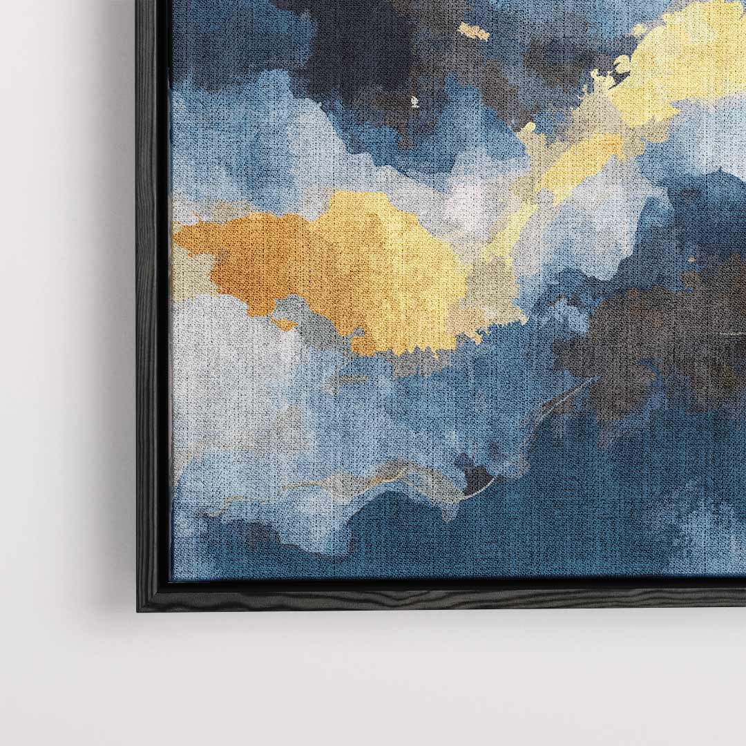 Hemelse Wolken Abstract Kunstwerk-canvas-dibond-plexiglas-wanddecoratie-WallArtistic