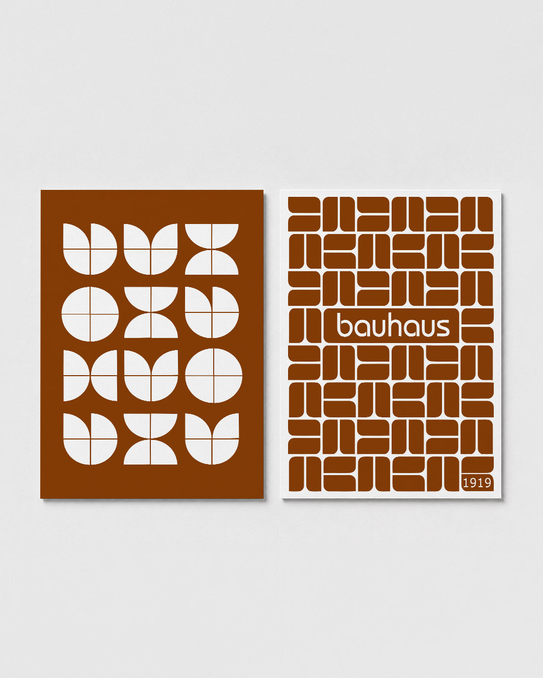 Vormritme en kleur Posterset