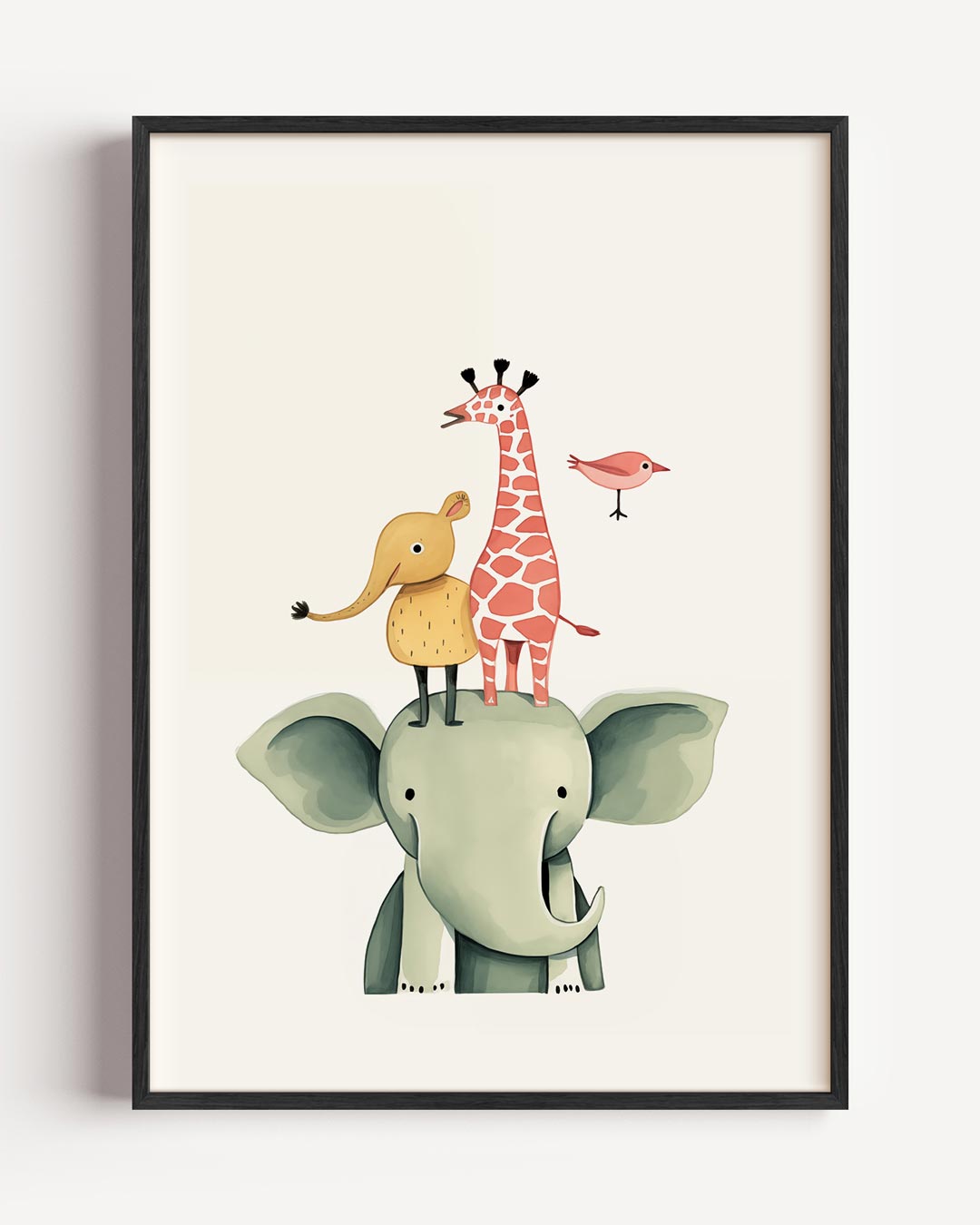 Dierenvrienden Avontuur Poster-WallArtistic
