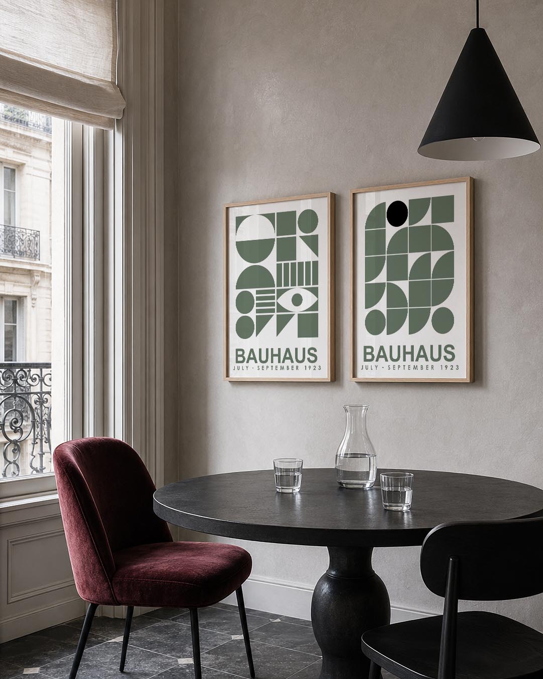 Vormen en vlakken Posterset