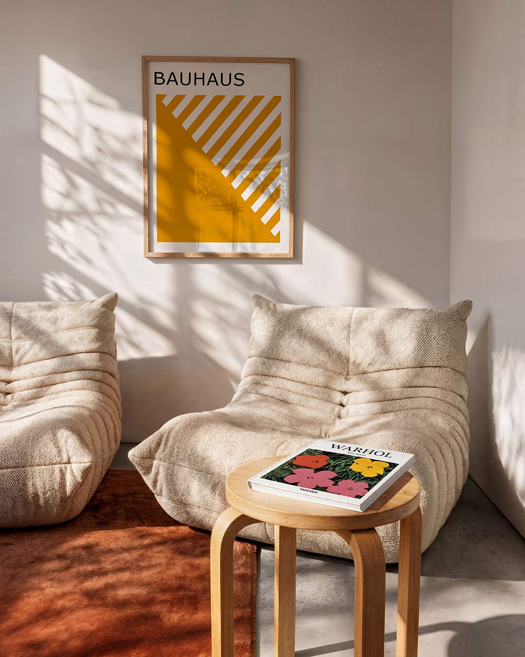 Diagonal lijnen Poster