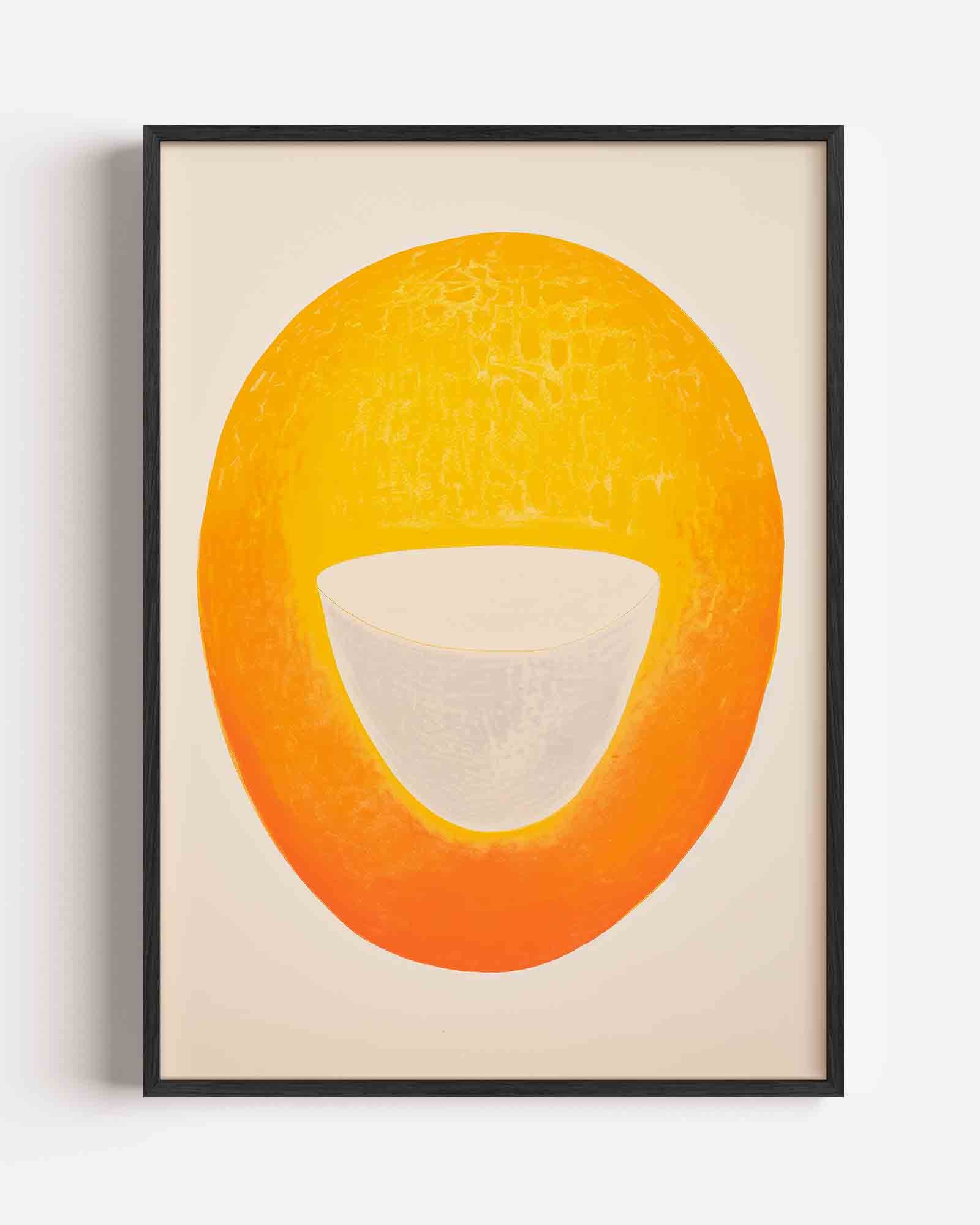 Ovale vormen Poster