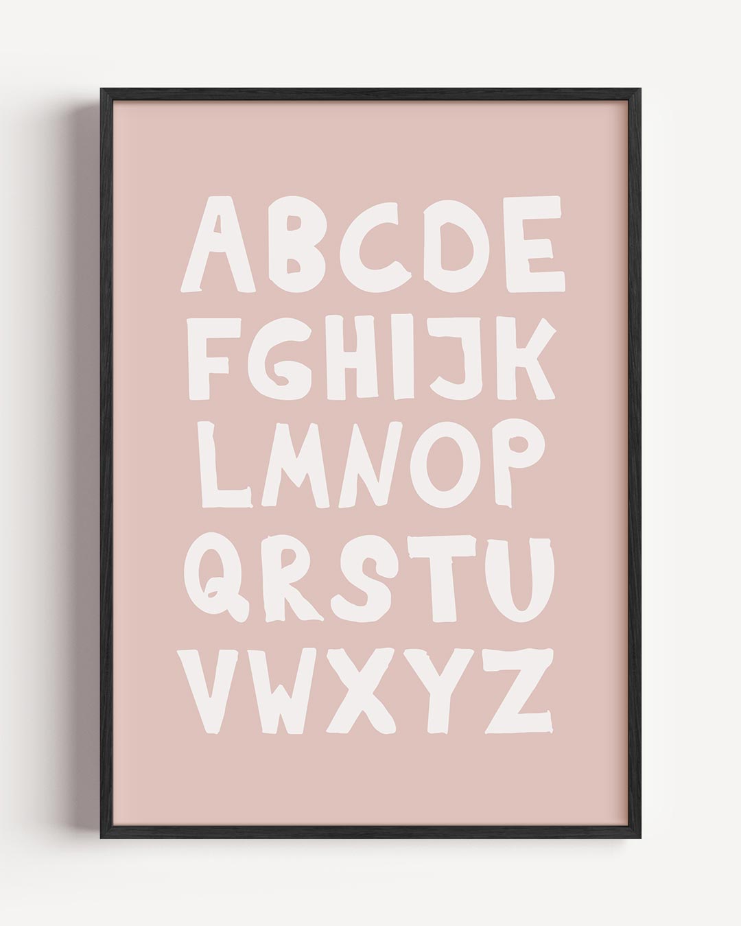 Stijlvolle ABC Poster-WallArtistic