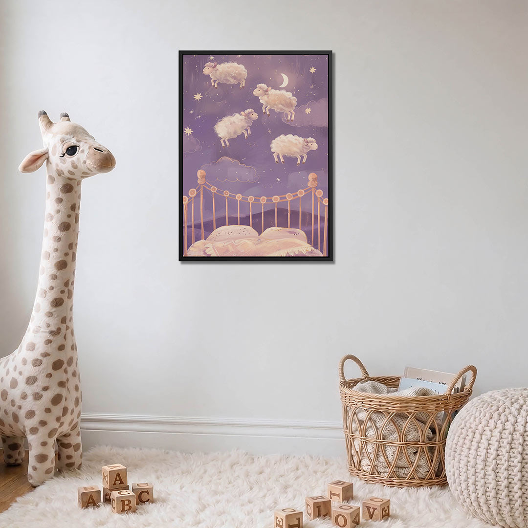 Dromerige slaapkamer Kunstwerk