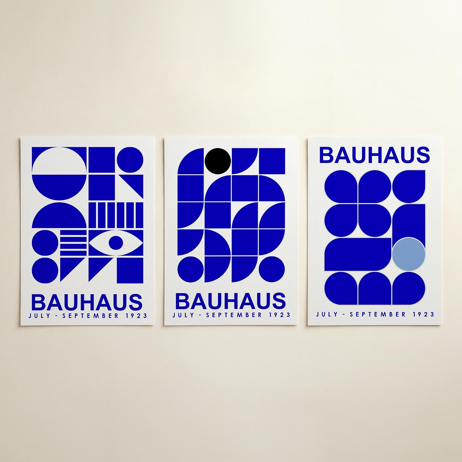 Vormen en vlakken Posterset