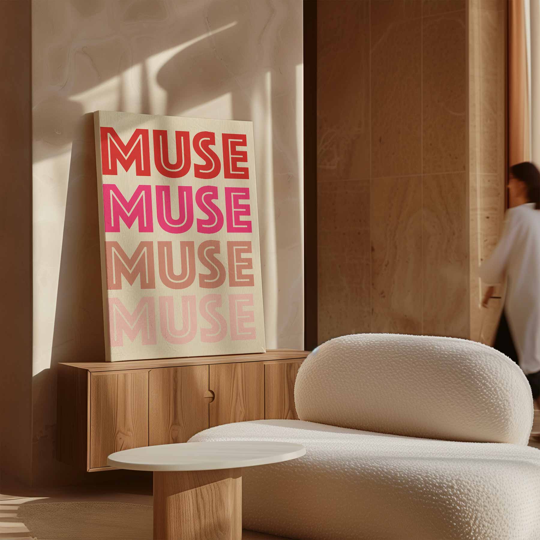 Kleurrijke Inspiratie MUSE Poster