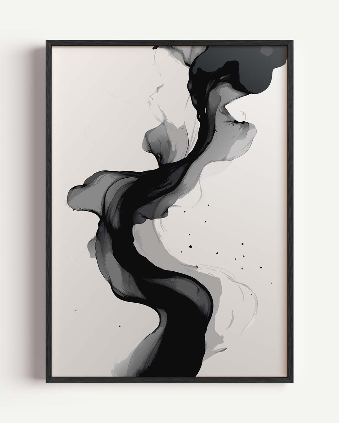 Sierlijke Abstracte Slagposter