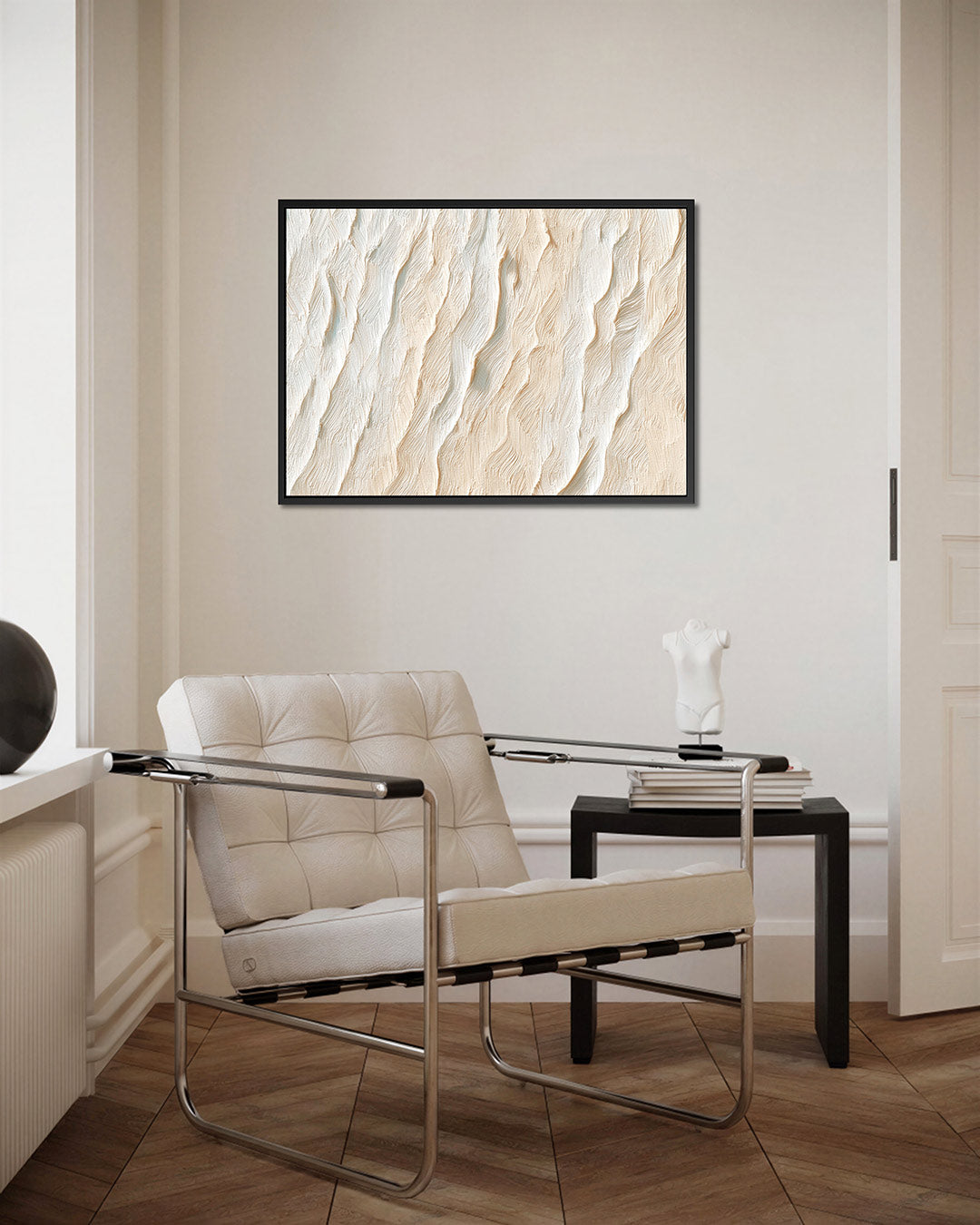 Golvende textuur Kunstwerk