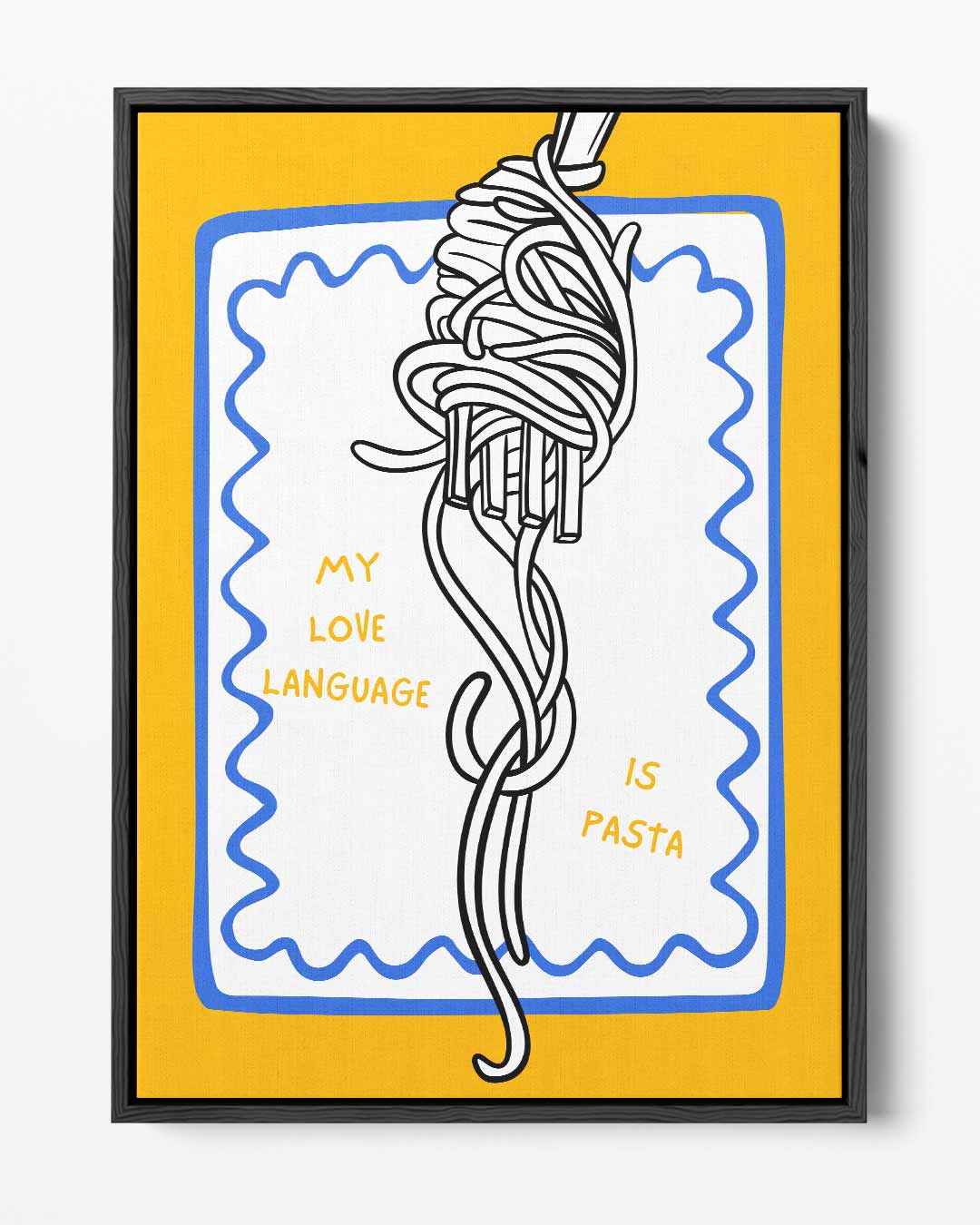 Pastaliefde Wanddecoratie Kunstwerk-canvas-dibond-plexiglas-wanddecoratie-WallArtistic