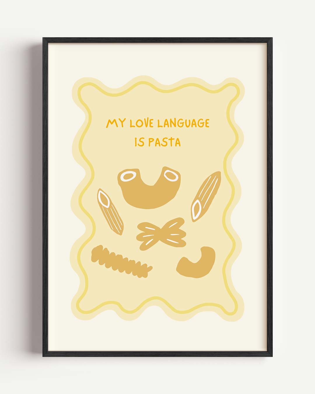 Pasta Liefde Poster