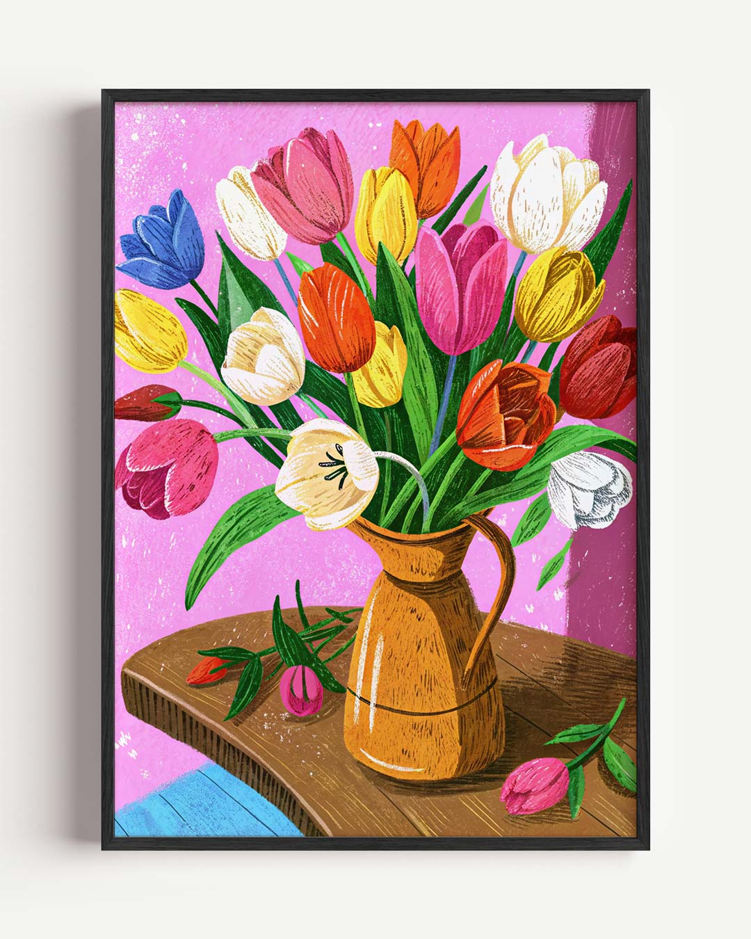 Tulpenpracht Poster