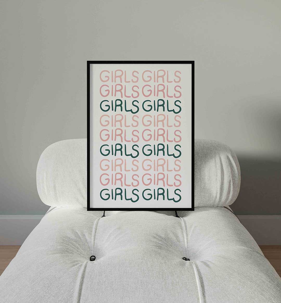 Meisjes herhaling Poster