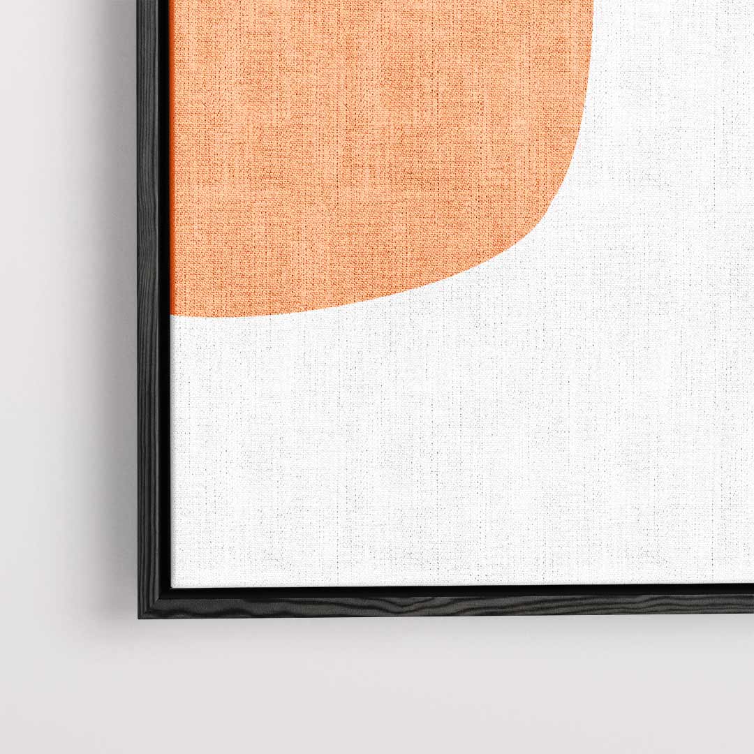 Warme Abstracte Vormen Kunstwerk-canvas-dibond-plexiglas-wanddecoratie-WallArtistic